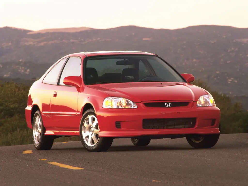 Honda Civic (EJ6, EJ8) 6 поколение, рестайлинг, купе (02.1998 - 01.2001)